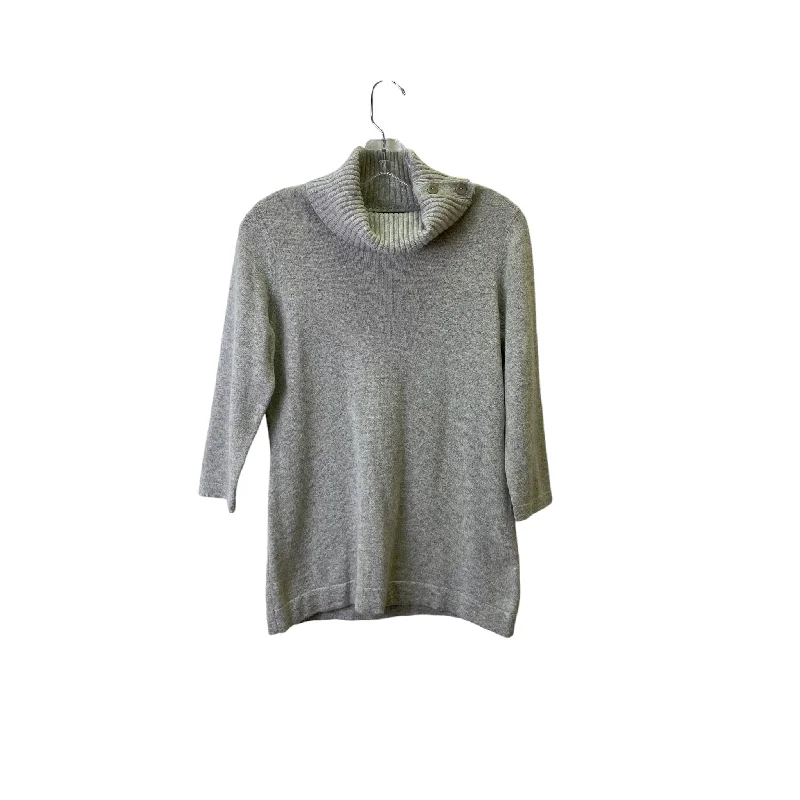 Sweater By Classiques Entier In Grey, Size:M