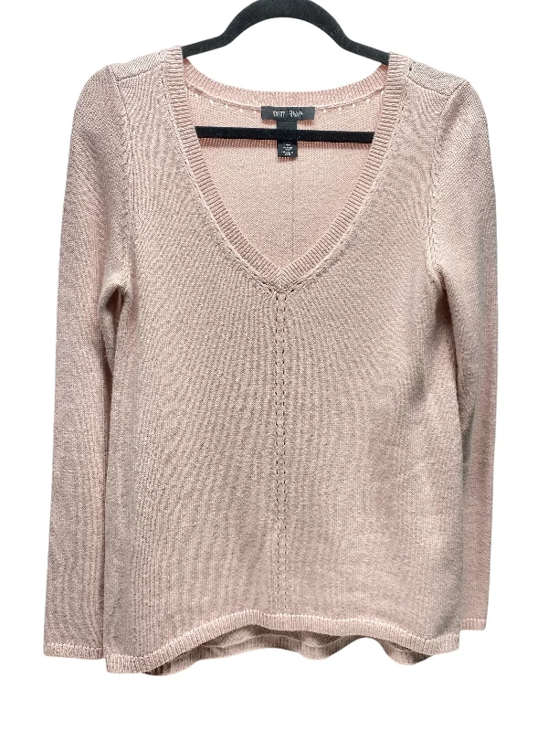 Sweater By White House Black Market In Pink, Size: Xs