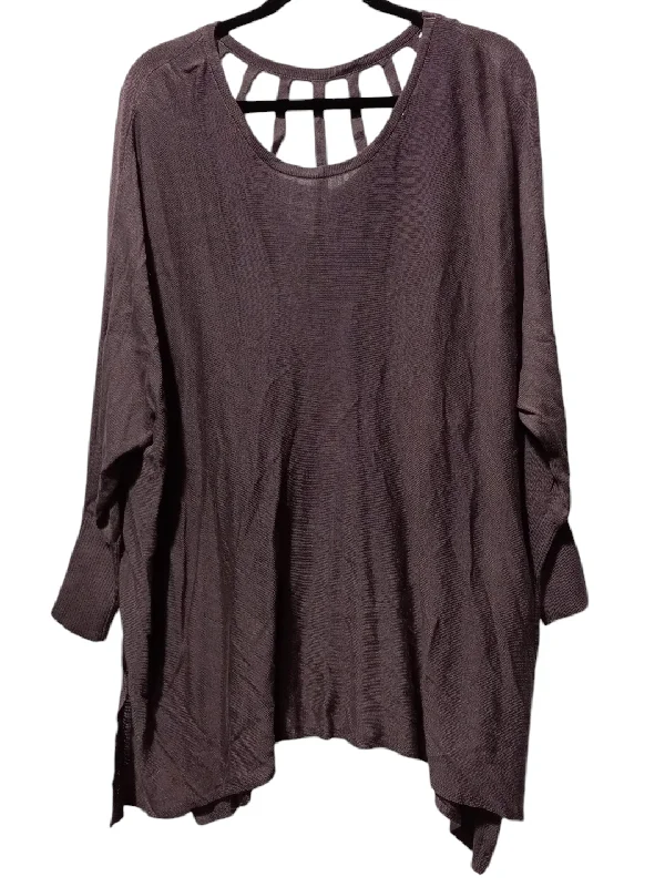 Sweater By Wishlist In Purple, Size: L