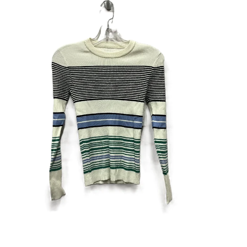 Sweater By Nine West In Cream, Size: Xs