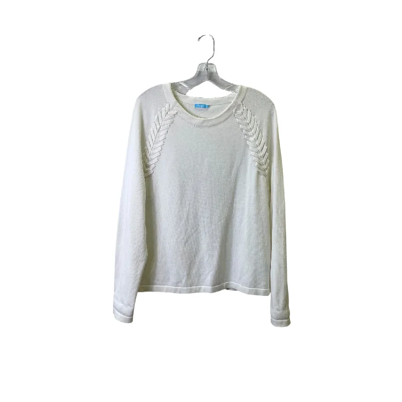 Sweater By J Mclaughlin In Cream, Size:Xl