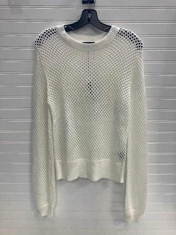 Sweater By Monrow In Ivory, Size: S