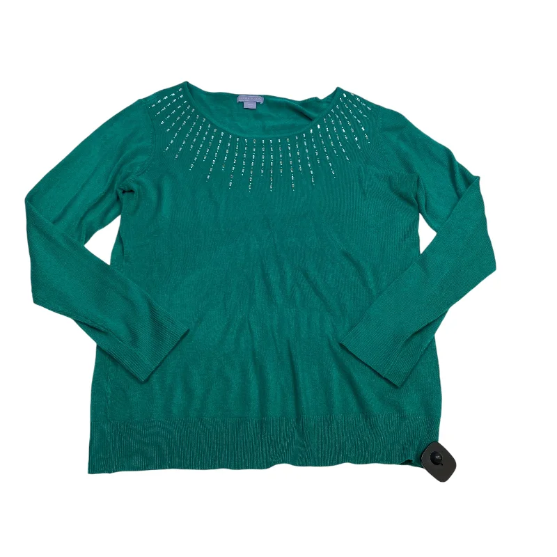 Sweater By Laura Scott In Green, Size: Xl