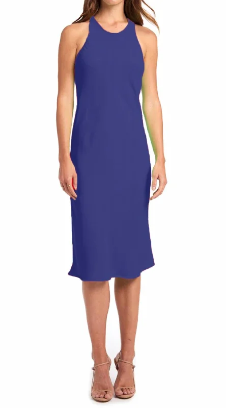 Pasadena Midi Dress In Ultramarine