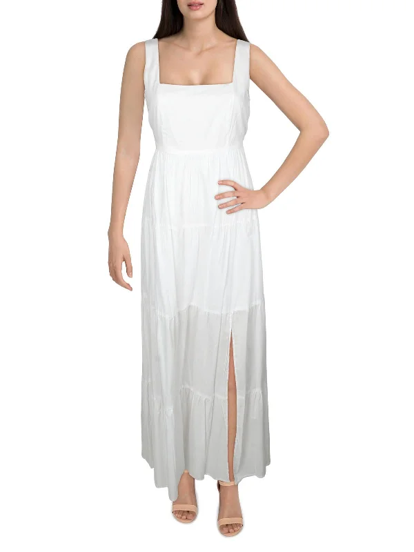 Womens Cotton Long Maxi Dress