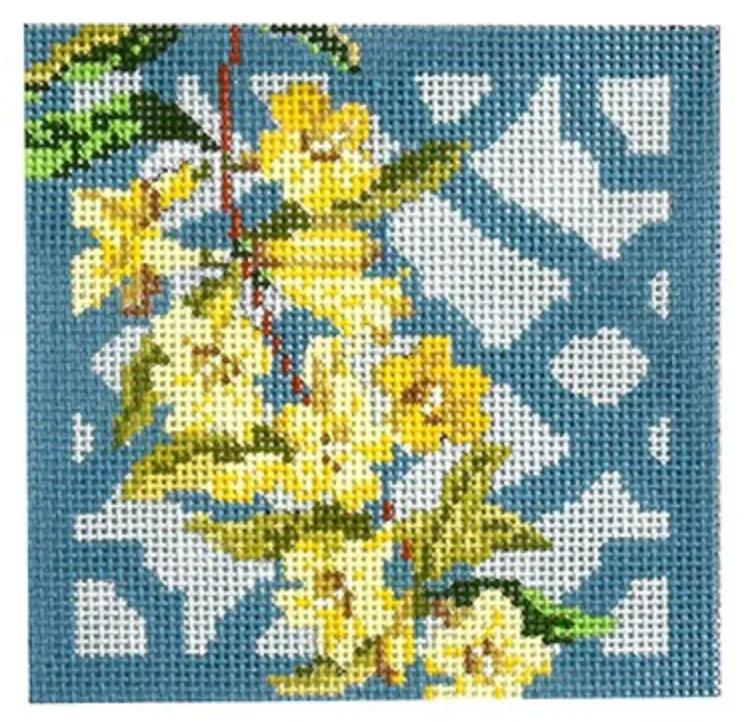 KB1294 Trellis Coaster - Carolina Jasmine