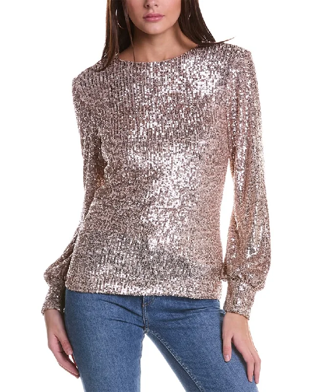 Teri Jon by Rickie Freeman Sequin Top