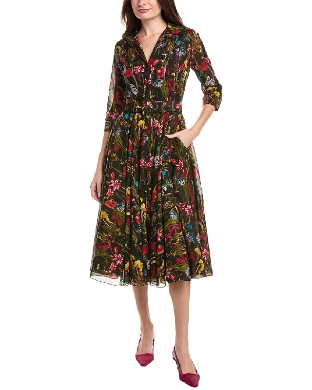 Samantha Sung Aster Midi Dress