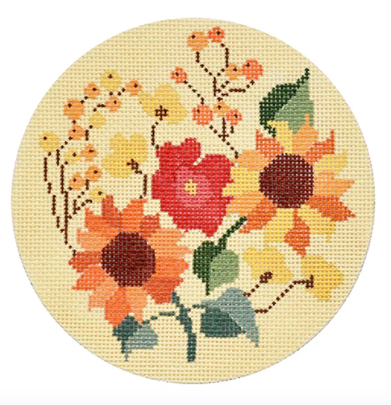 KB1482 Autumn Floral Round