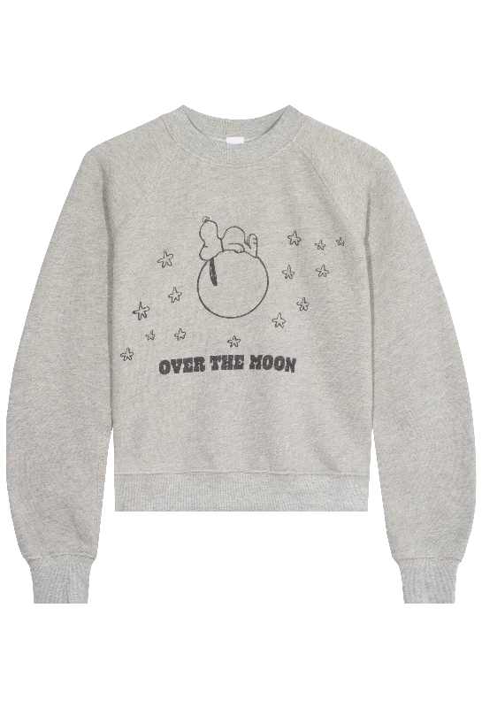 Classic Crewneck Snoopy Moon