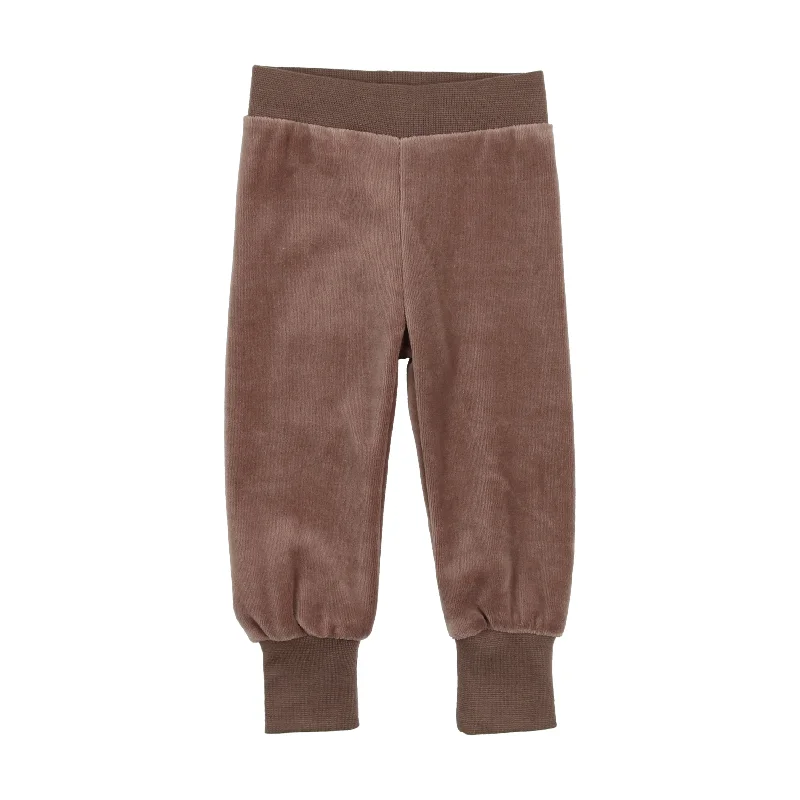 Analogie Velour Sweatpants - Taupe