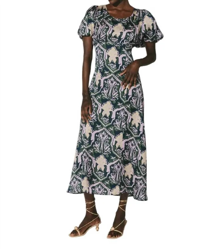 Abilene Midi Dress In Casablanca