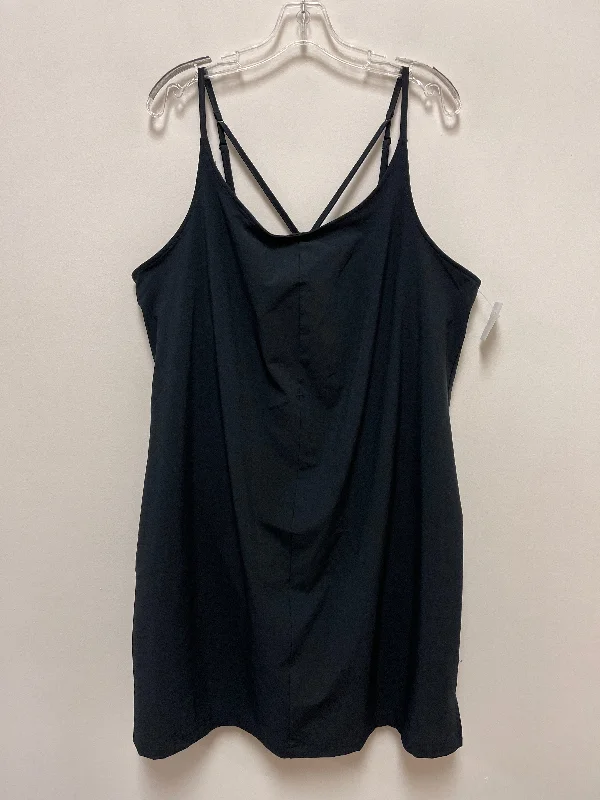 Black Athletic Dress Columbia, Size 1x