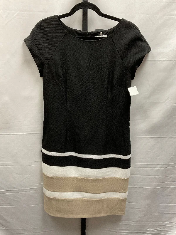 Black & Cream Dress Work Studio 1, Size S