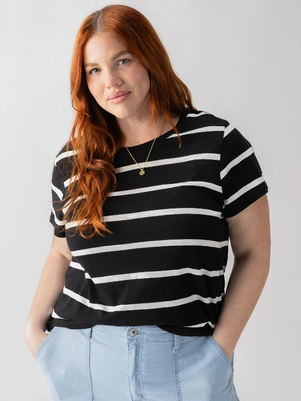 The Perfect Tee Black Stripe Inclusive Collection