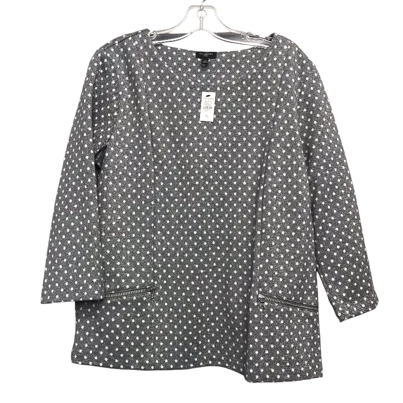 Top Ls By Talbots In Polkadot Pattern, Size:Lp