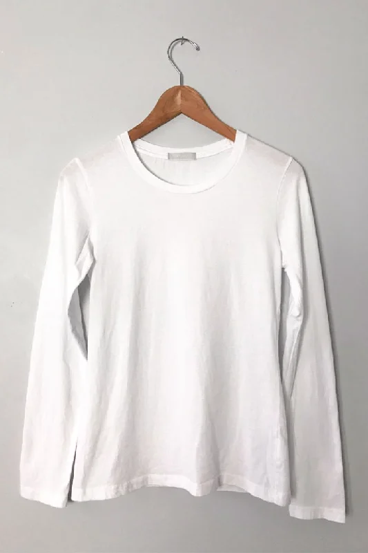 Felix Long Sleeved Tee - White