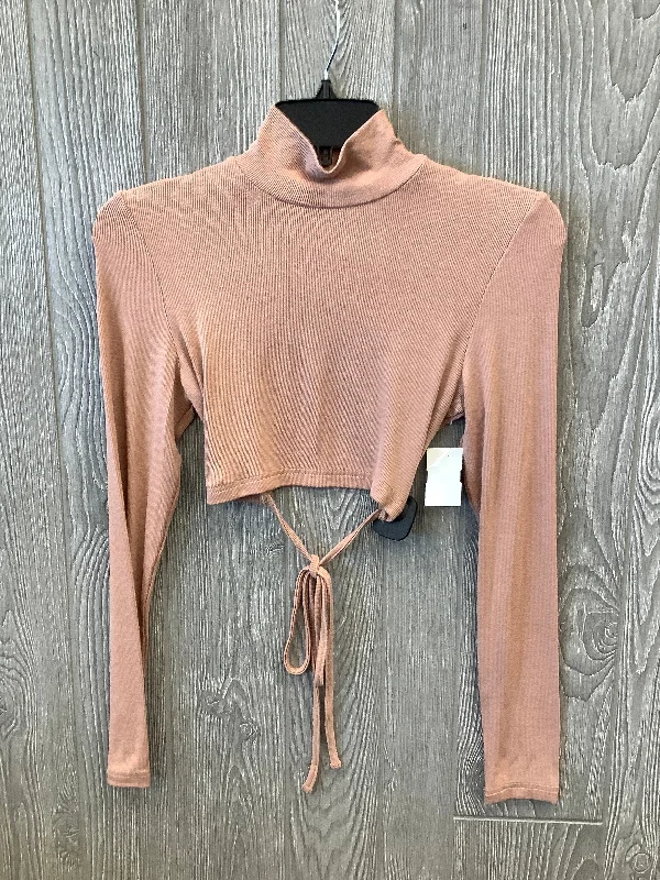 Top Long Sleeve By Clothes Mentor In Pink, Size: S